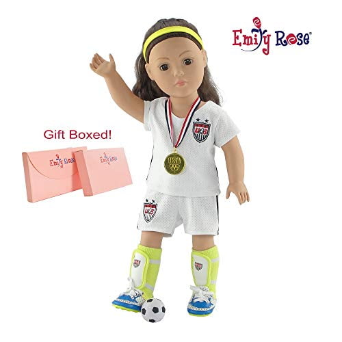 18 inch doll soccer outfit