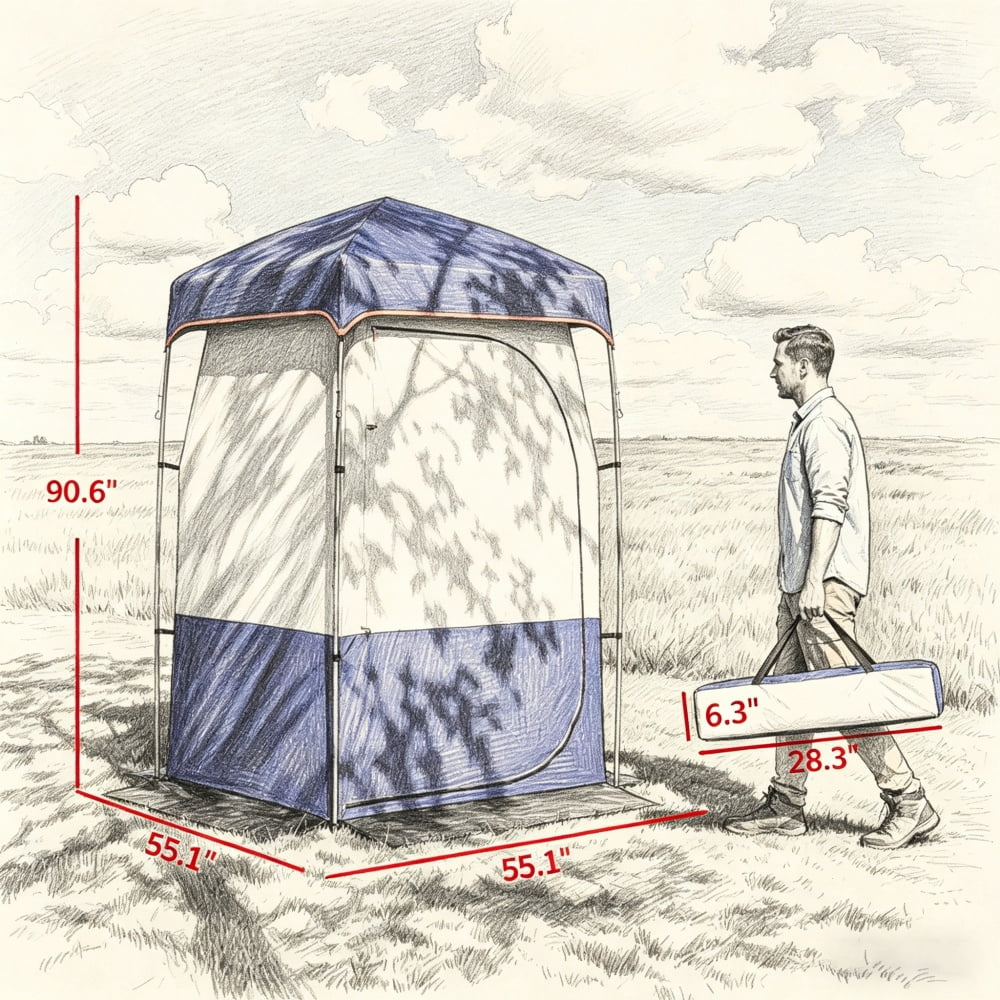 Camping Shower Tent