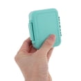 thumbnail image 5 of Unique Bargains 3 Grids Single Layer Independent Pill Box 1 Pc Blue, 5 of 6