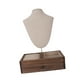 thumbnail image 1 of Soporte para presentación de joyería, expositor de collares, busto, Base estable, estante de almacenamiento de joyería para gabinete, sala de estar,, 1 of 9