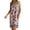 A Pink, variant on Summer Dresses for Women Boho Spaghetti Strap Crewneck Sleeveless Knee Length Sundresses Floral Beach Vacation Dress S-2XL