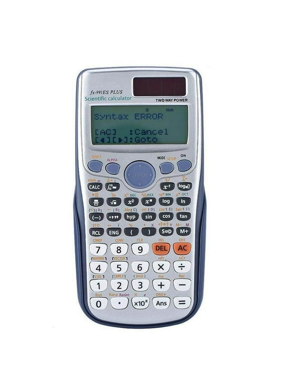 FX-991ES-PLUS Calculator 417 Functions High School University Calculation Tool Computer Office Two Ways Power Graphing