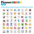thumbnail image 3 of PICASSO-TILES Bloques de Construcción Magnéticos de 56 Piezas para Niños 3+, 3 of 5
