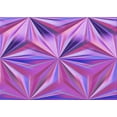 thumbnail image 1 of Ahgly Company Machine Washable Indoor Rectangle Transitional Heliotrope Purple Area Rugs, 4' x 6', 1 of 7