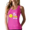 thumbnail image 1 of Eat Sleep Tennis Repeat - Gift forTennis Player Sports Racerback Tank Top XX-Large Berry, 1 of 3