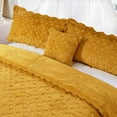 thumbnail image 4 of Home Soft Things 4 Piece Tatami Quilted Faux Fur Bedspread - Apricot - Oversize Queen (110" x 120"), 4 of 7
