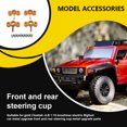thumbnail image 4 of Vogacara 4 piezas de accesorios de modificación de copa de dirección, accesorios de modificación profesional 1:10, accesorio de reparación, Kit de Kits de construcción modelo Dorado Vogacara FN001421-01, 4 of 5