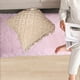 thumbnail image 5 of Alfombra de pelo largo turquesa y verde | Ultrasuave y antideslizante | 198 x 58 cm para dormitorio, sala de estar, habitación infantil o dormitorio, 5 of 6