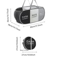 thumbnail image 3 of Durable Laundry with Three Compartments for Sorting and Storage Portable Clothes Hamper for Dorm Laundry Room or Travel -Compartment Organizer for Clothes, 3 of 6