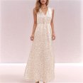 thumbnail image 2 of WILLBEST Vestidos de Verano para Mujer Vestido Informal sin Mangas con Cuello En V y Lunares para Mujer, Estilo Bohemio, Fluido, Cómodo, para Uso Diario, Atuendo de Vacaciones, Estilo Básico Grande​​, 2 of 4