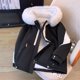 thumbnail image 1 of Chaqueta con capucha de manga larga, Parka holgada de gran tamaño con cuello de piel, abrigo grueso y cálido, ropa de invierno, 1 of 5