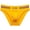 Orange, variant on Men T-back Briefs Underwear G-string Low Rise Pouch Panties Underpant
