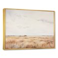 thumbnail image 2 of Designart "Minimalistic Breeze In Scenic Prairies" Prairies Floater Framed Wall Art Prints, 2 of 5