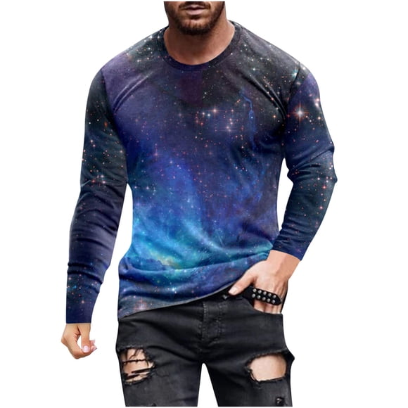 RKSTN Mens Shirts Short Sleeve Unisex Daily T Shirt Print Graphic Prints Print Long Sleeve Tops Casual Blouse Hawaiian Shirts for Men