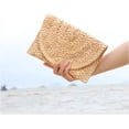 thumbnail image 6 of Kukuzhu Straw Clutch Purses for Women Summer Beach Bags Envelope Woven Clutch Handbags, 6 of 8