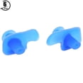 thumbnail image 3 of Tapones para los oídos de natación Ecomeon 6 pares de silicona azul, 3 of 6