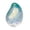 Blue, variant on Mango Shaped Stress Relief Ball with Glitter Gradient, Slow Rising Sensory Tool for Adults, Non-Toxic TPR Fidget Accessory for Desk & Travel, Birthday Gift for Anxiety Relief,Blue