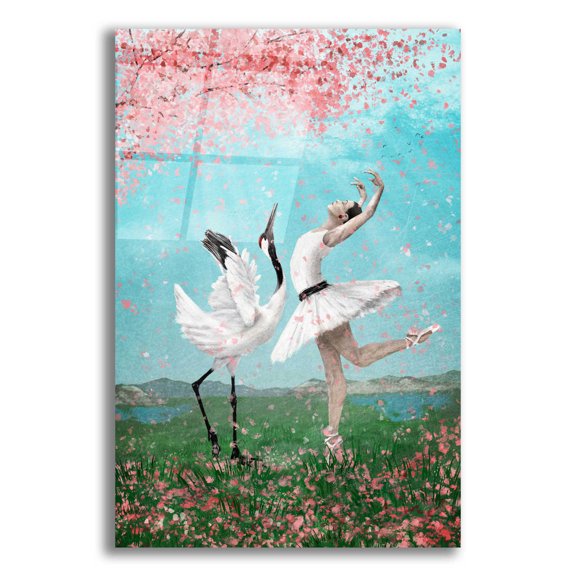 Epic Art 'Dance Like No Other' by Paula Belle Flores, Acrylic Glass Wall Art, 12"x16"