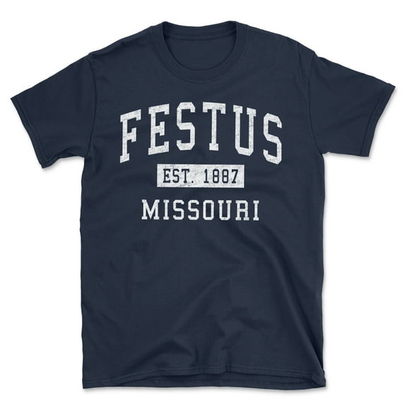 Festus Missouri Classic Established Men's Cotton T-Shirt