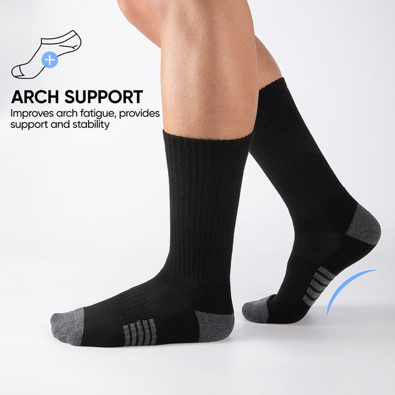 Cooplus Men's Crew Socks, 15-Pack photo 5
