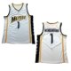 thumbnail image 2 of Camisetas deportivas de baloncesto Camiseta superior Victor Wembanyama Costura bordado Alta calidad Deportes al aire libre blanco NO1 2023 Nuevo, 2 of 4