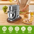 thumbnail image 7 of Xiyztok Wood Mixer Slider Mat for 4.5-5 Qt Tilt Head Stand Mixer Kitchen Appliance Slider Tray Countertop Storage Attachment, 7 of 7