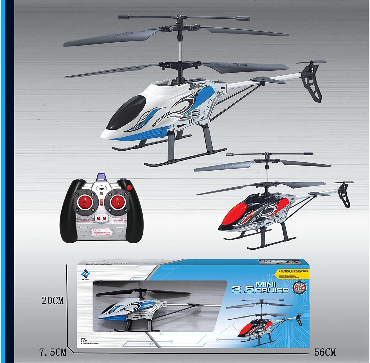 NEW Mini 3.5 Cruise Helicopter 