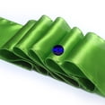 thumbnail image 4 of MDS Pack of 25 Satin Chair Sashes Bow Sash for Wedding and Events Decor -parrot green, 4 of 7
