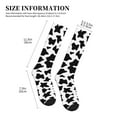 thumbnail image 5 of Bixox Milk Cow Print Compression Socks,Compression Socks Women & Men Circulation for Medical,Running,Athletic, 5 of 7