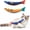 Blue+Yellow, variant on Cat Toys with[5000mg A+Natural Catnip &Silvervine] [Baby Grade] Interactive Soft Chew Kicker Cat Toys for Indoor Cats & Kittens, [Crinkle &Bell] Fish Sound Toy, Drives Bored Cat Crazy with Fun