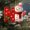 N, variant on Uutvery 26 Letters Christmas Ornaments Set, Personalized Alphabet Decorations with Santa Hats, DIY-Friendly for Custom Messages, Mix and Match for Family Displays Gift