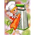 thumbnail image 1 of (V7113) Resina La Serie Personajes Chef Diamante 30*40CM, 1 of 9