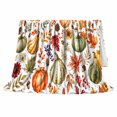 thumbnail image 2 of Rustic Harvest Pumpkin Autumn Foliage Pattern Watercolor Style, Cozy Festive Scene, Warm Flannel Blanket for Living Room and Family Room, Garden Lovers Thanksgiving Gift, Festive Home Decor, 2 of 9