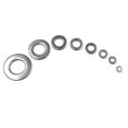 thumbnail image 4 of 360pcs 8 Sizes Stainless Steel Flat Washers Assortment Set Kit with Storage Box Portable(M2 M2.5, 4 of 8