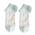 thumbnail image 2 of YAOBAMM Invisible Socks Women Shoes 1 Pair Invisible All Match Elastic Breathable Short Weaving Sole Cool Polyester Transparent Design, 2 of 7