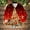Gold, variant on Male Autumn And Winter Christmas Theme Long Sleeve Shirt Lapel All Print Printed Shirt Mens Thick Long Sleeve Full T Shirts for Men Mens Tops Short Loose Fit Slipper with Memory Foam Layerin White XXL