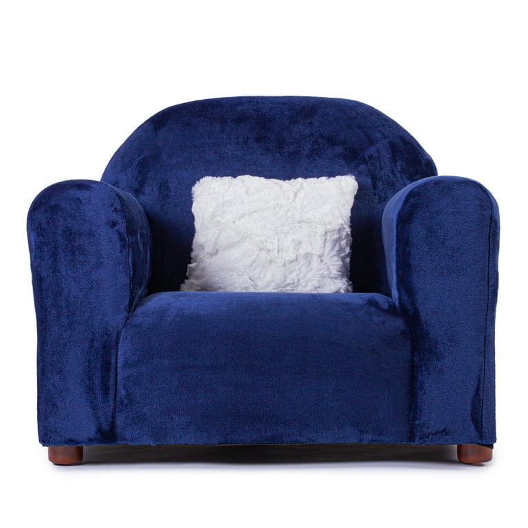 Keet Cozy Children's Chair Minky Navy - Walmart.com