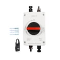 thumbnail image 1 of Amdohai 32A 4P PV Direct Current Disconnect Switch Outdoor Dustproof and Waterproof Transfer Switch IP66 Photovoltaic Direct Current Switch, 1 of 8