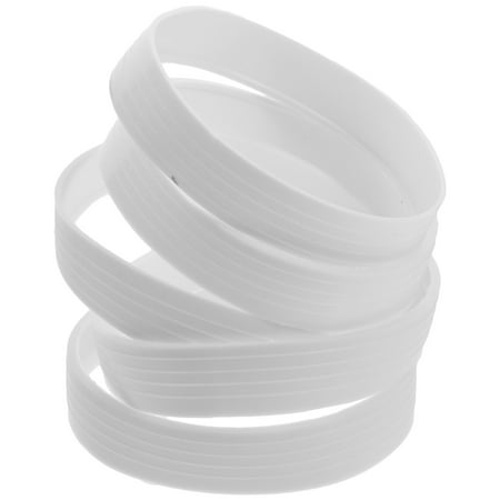 

5pcs Hole Cup Rings Simple Round Practical Protective Hole Cup Rings for Outdoor (White)