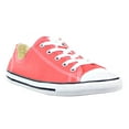 thumbnail image 2 of Converse Chunk Taylor All Star Dainty OX Women's Shoe Ultra Red/Black/White 555987c, 2 of 6