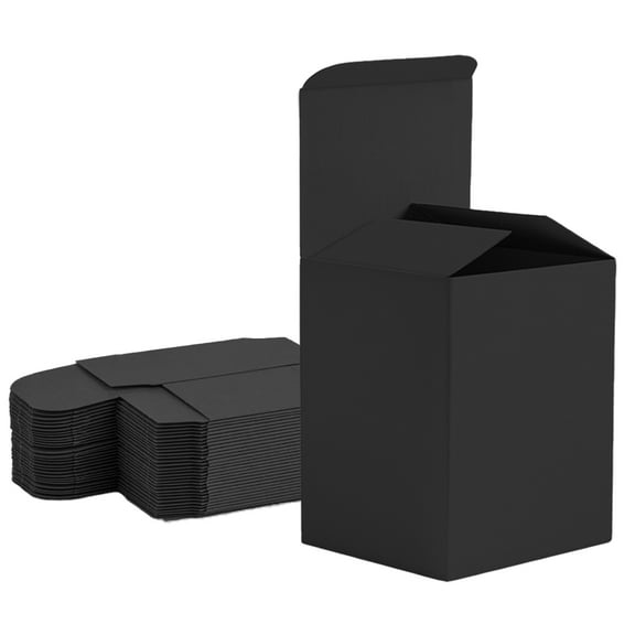 UCANPACK Black Cardboard Gift Boxes 3 x 2 x 5 - 1000 Pack shipping boxes for small business Black, 3x2x5 Shipping Boxes - Custom Made in USA