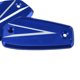 thumbnail image 3 of Cubierta de depósito de de cilindro de embrague de freno delantero de aluminio de 2 piezas de repuesto directo para HAYABUSA GSX1300R - Azul Sunnimix Cubierta de la bomba de aceite del embrague, 3 of 3