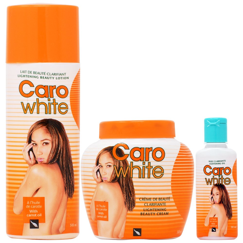 Caro White Set (Lotion 500ml + Cream 16.9oz + Oil 1.7oz)