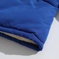 thumbnail image 6 of ZCFZJW Puffer Jacket for Men Quilted Jacket Lightweight Plush ThicK Warm Winter Sherpa Fleece Lined Coat Windbreaker Casual Stylish Down Jacket with Pockets Blue XXXL, 6 of 9