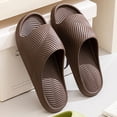 thumbnail image 5 of Miqool Womens Mens PVC Home Slippers Non Slip Soft Soled Slip On Sandals Indoor Outdoor Lightweight Bathroom Slides, 5 of 5