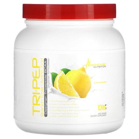 Metabolic Nutrition Tri-PEP Nutritional Supplement, Lemonade, 400 Gram