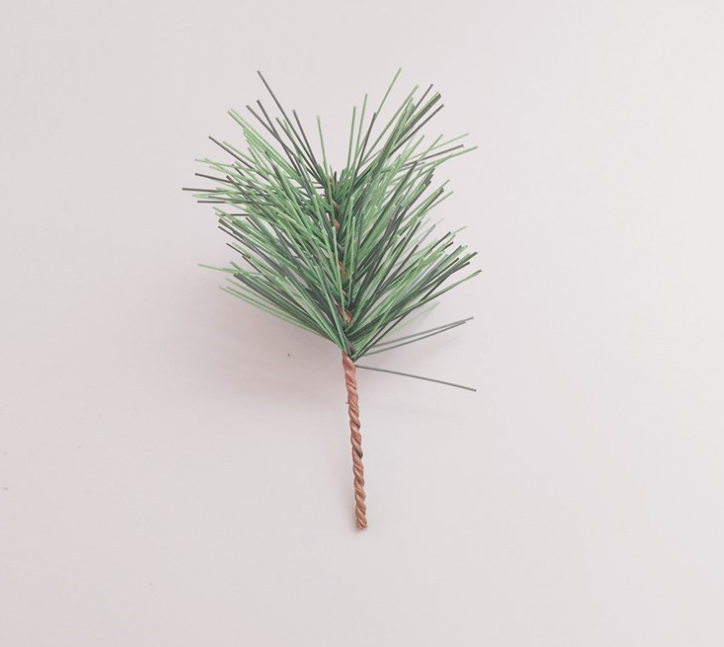 Heldig Artificial Green Pine Needles Branches Small Pine Twigs Stems Picks  for Christmas Flower Arrangements Wreaths and Holiday Decorations, 10  BranchB 