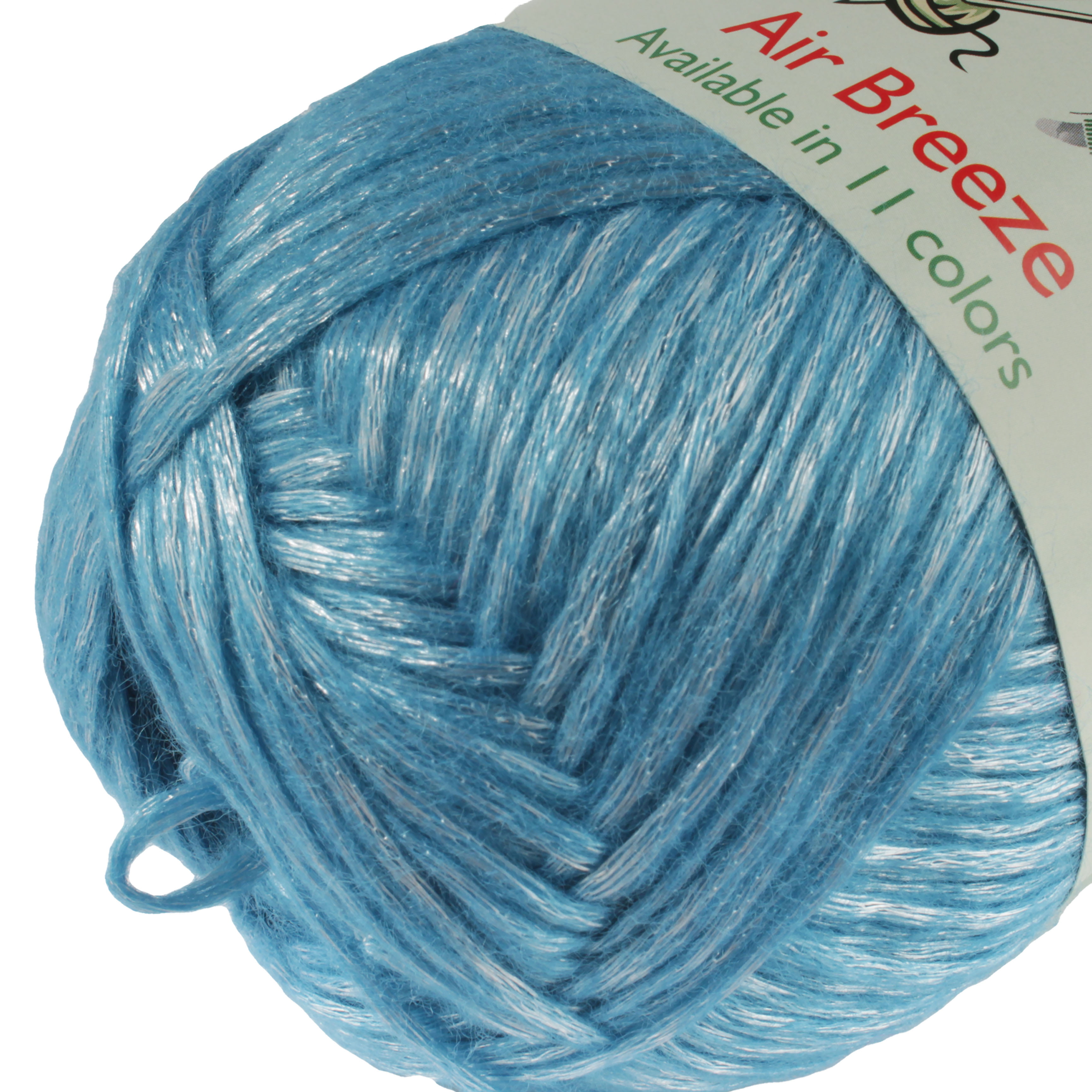 JubileeYarn Air Breeze Yarn - Fine Weight Acrylic - 50g/Skein - Cobalt Blue - 4 Skeins