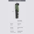 thumbnail image 6 of Vacuum Hair Clipper for Men - Automatic Hair Suction Cordless Rechargeable Beard Trimmer, Professional 20-Length Setting IPX6 Waterproof Electric Shaver for Head Facial Hair, Home Barber Kit (Grey), 6 of 8