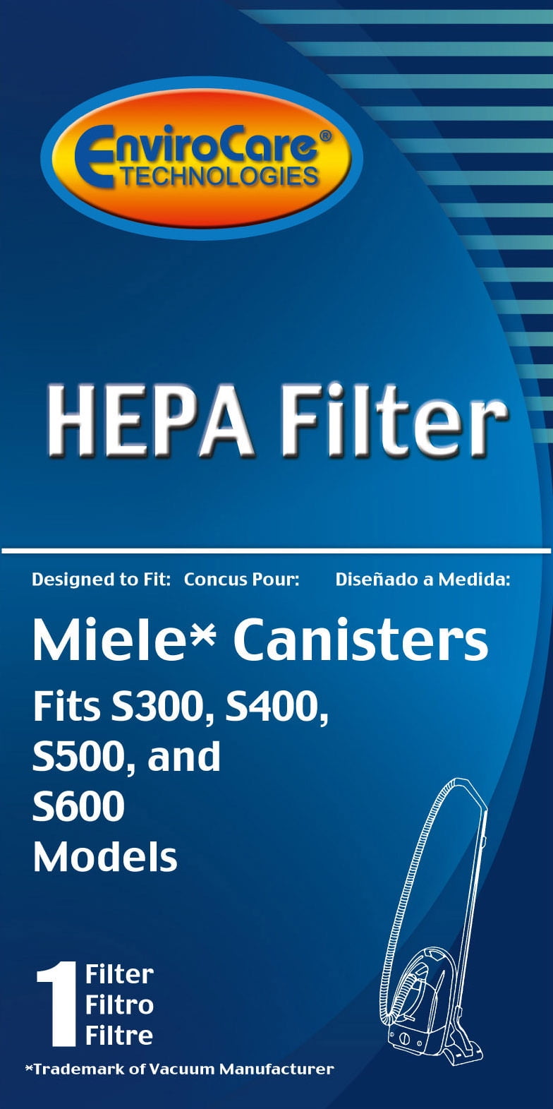 Miele Cannister HEPA Replacement Filter F250